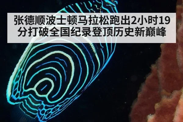 张德顺波士顿马拉松跑出2小时19分打破全国纪录登顶历史新巅峰